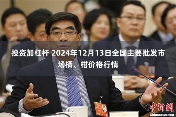 投资加杠杆 2024年12月13日全国主要批发市场橘、柑价格行情